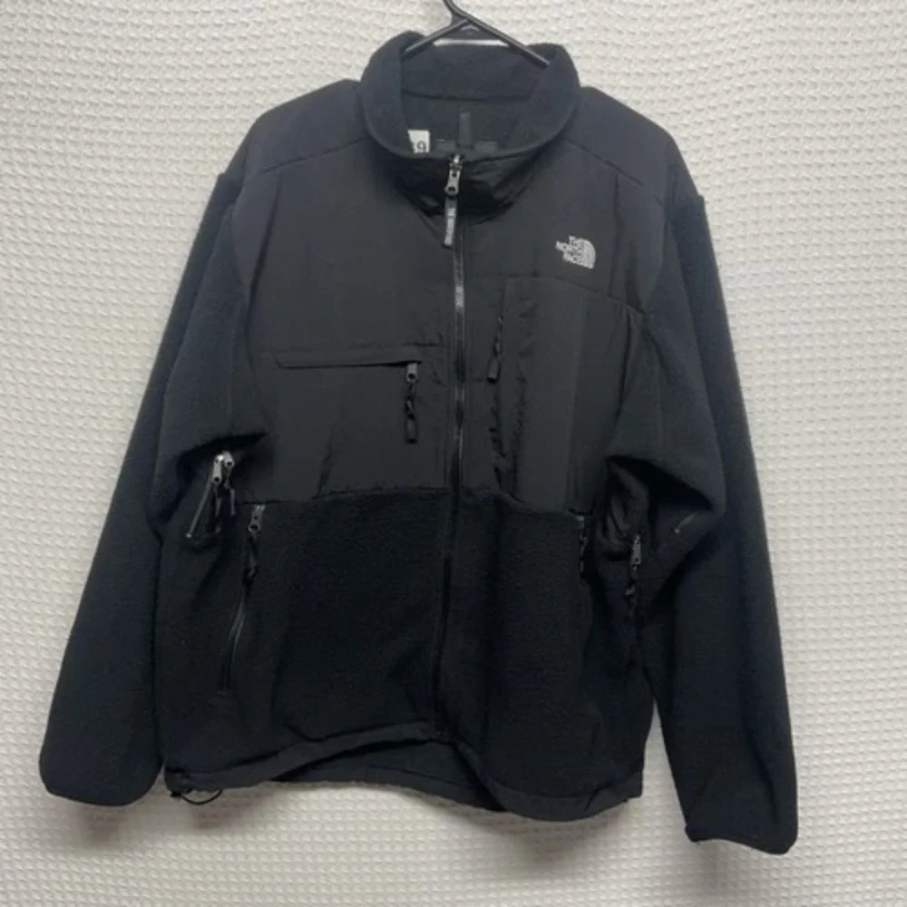 The North Face Denali Black Polartec Fleece Full Zip Jacket Men XL El Salvador